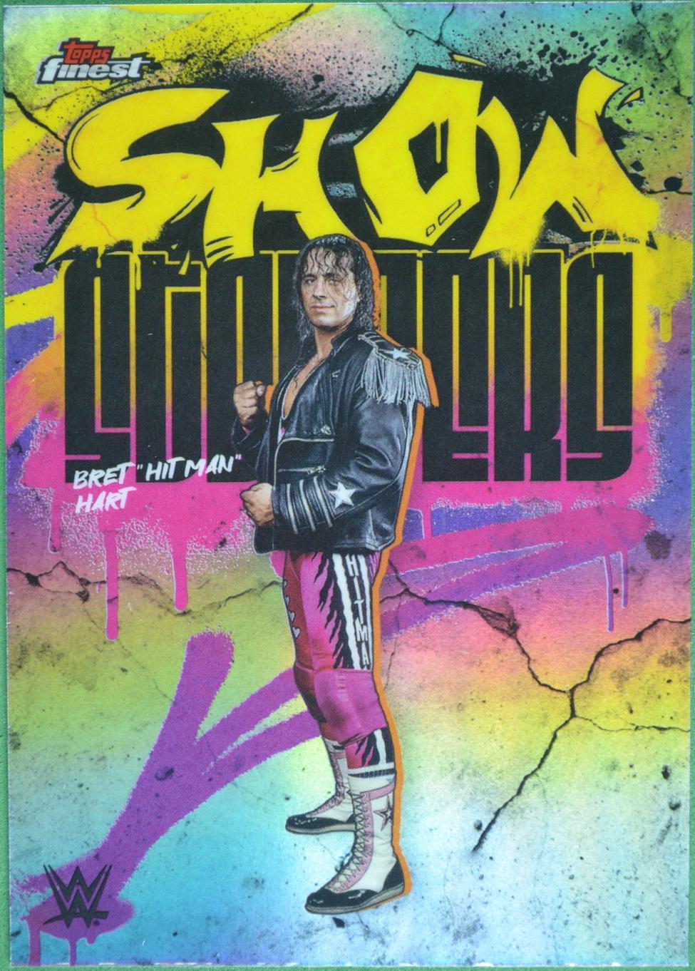 Bret Hit Man Hart [Refractor] #SSS-BH