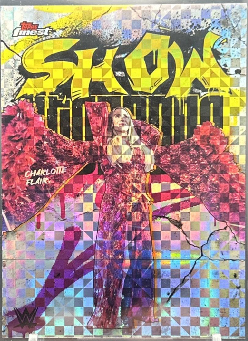 Charlotte Flair [Checkerboard Refractor] #SSS-CF