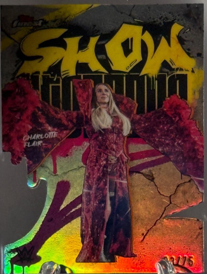 Charlotte Flair [Die-Cut Refractor] #SSS-CF
