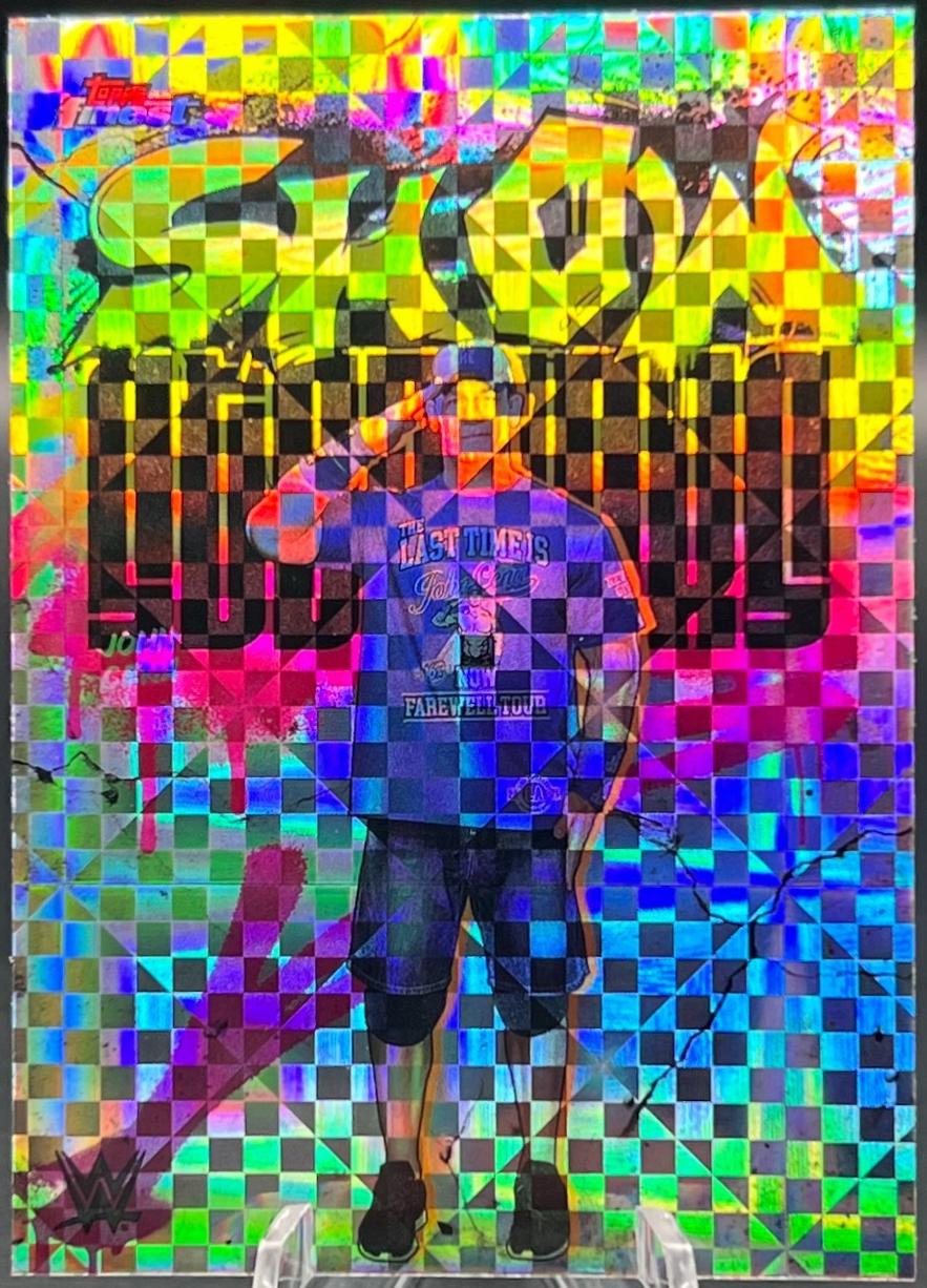 John Cena [Checkerboard Refractor] #SSS-JC