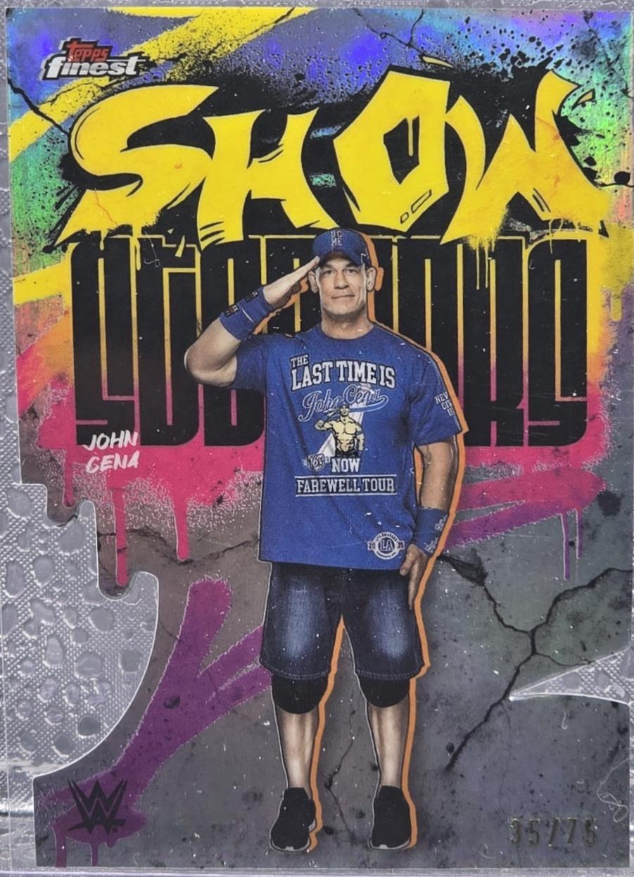 John Cena [Die-Cut Refractor] #SSS-JC
