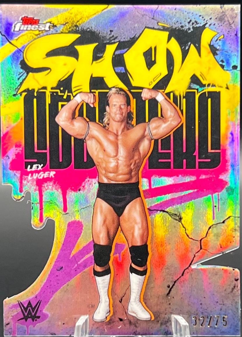 Lex Luger [Die-Cut Refractor] #SSS-LL