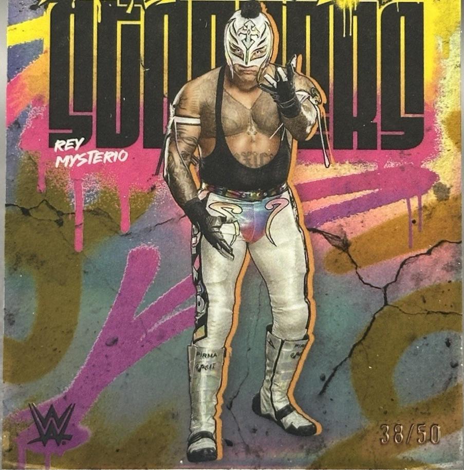 Rey Mysterio [Gold Refractor] #SSS-RM