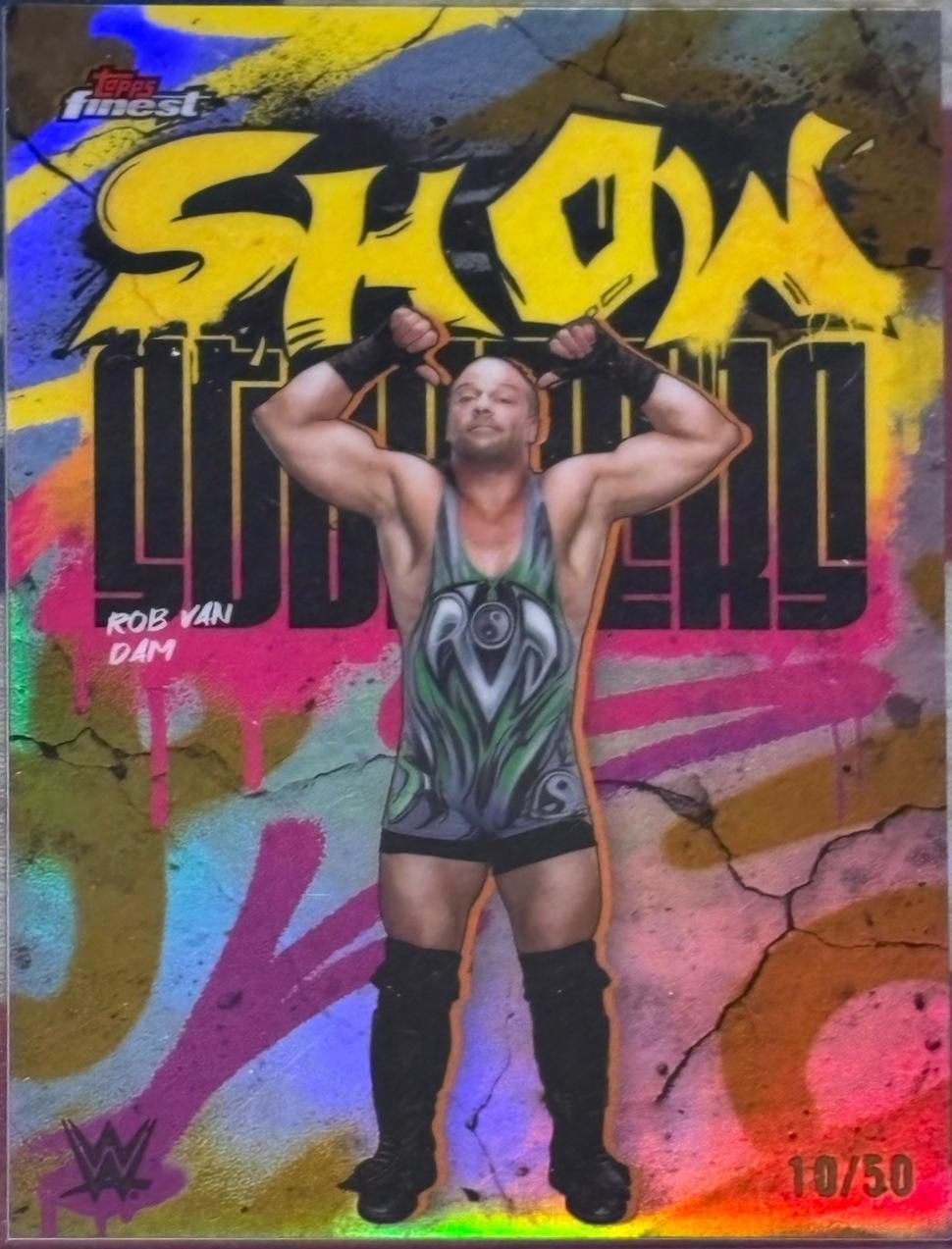 Rob Van Dam [Gold Refractor] #SSS-RV