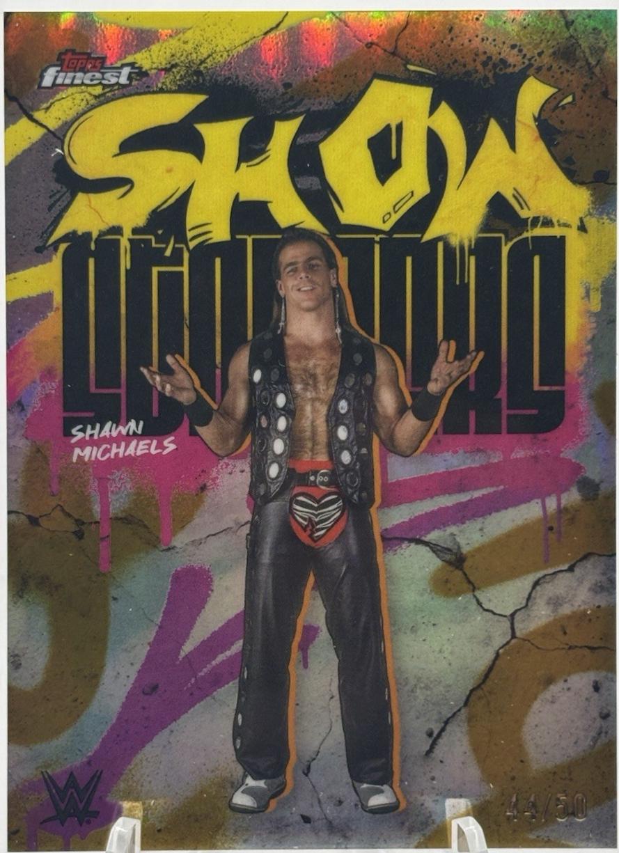 Shawn Michaels [Gold Refractor] #SSS-SM