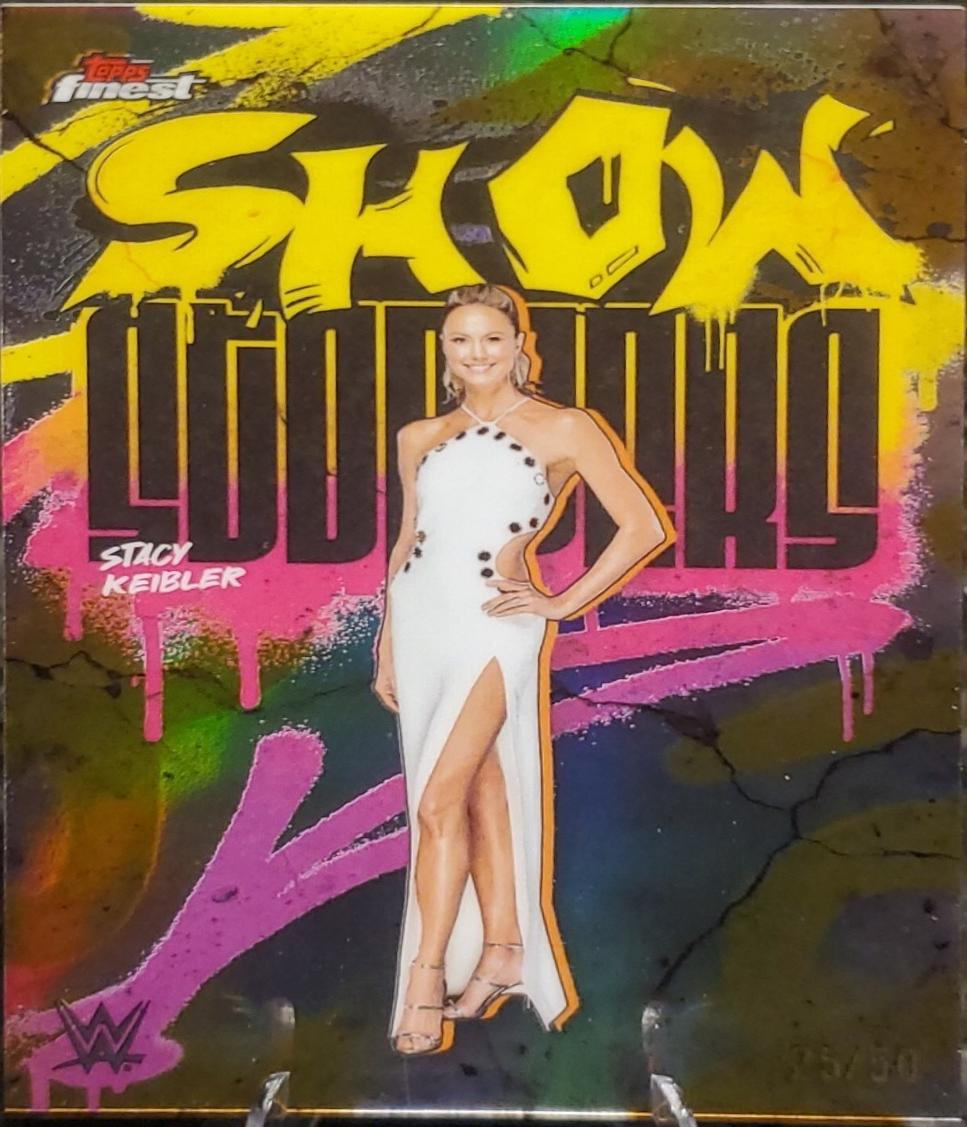 Stacy Keibler [Gold Refractor] #SSS-SK