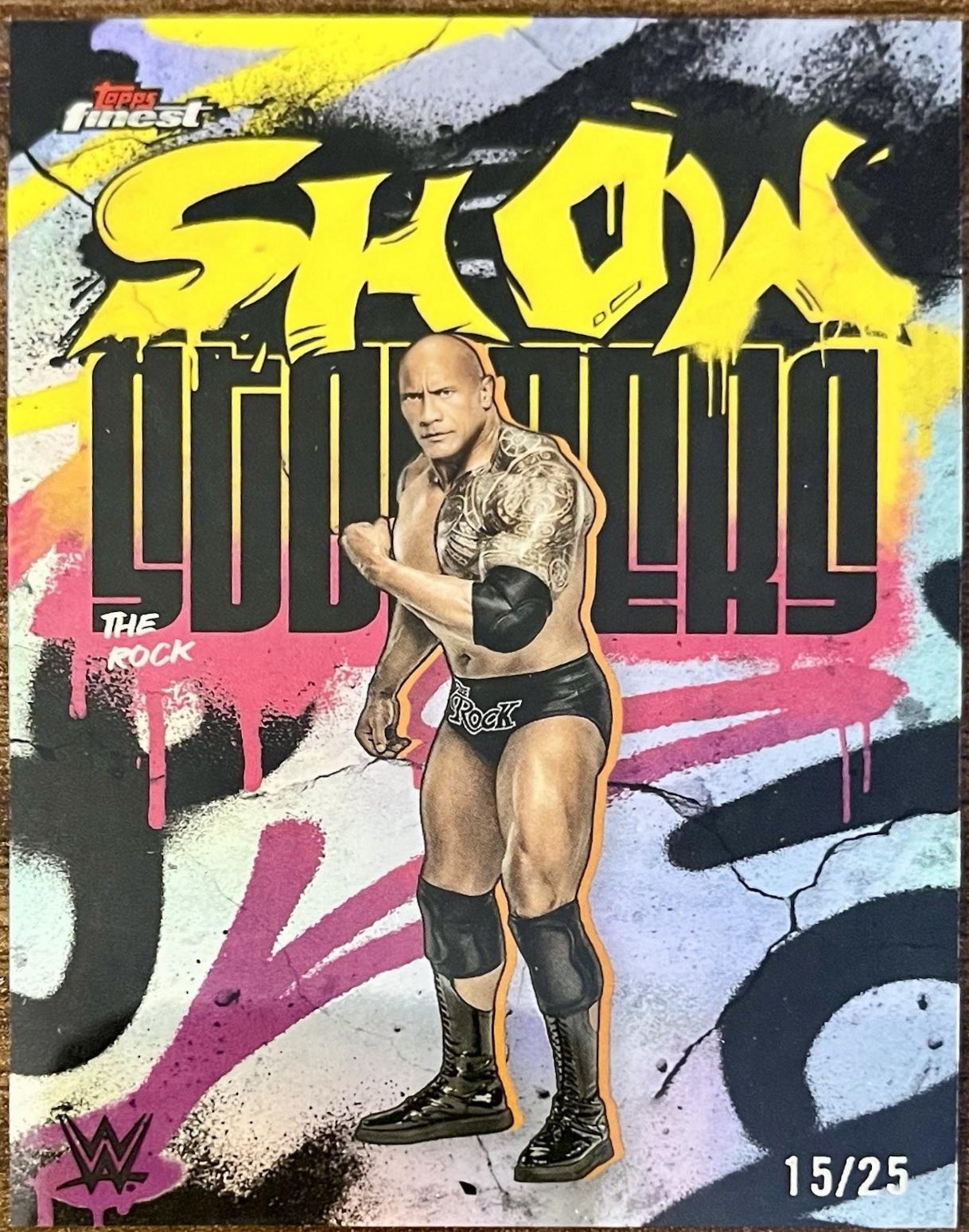 The Rock [Black Refractor] #SSS-TR
