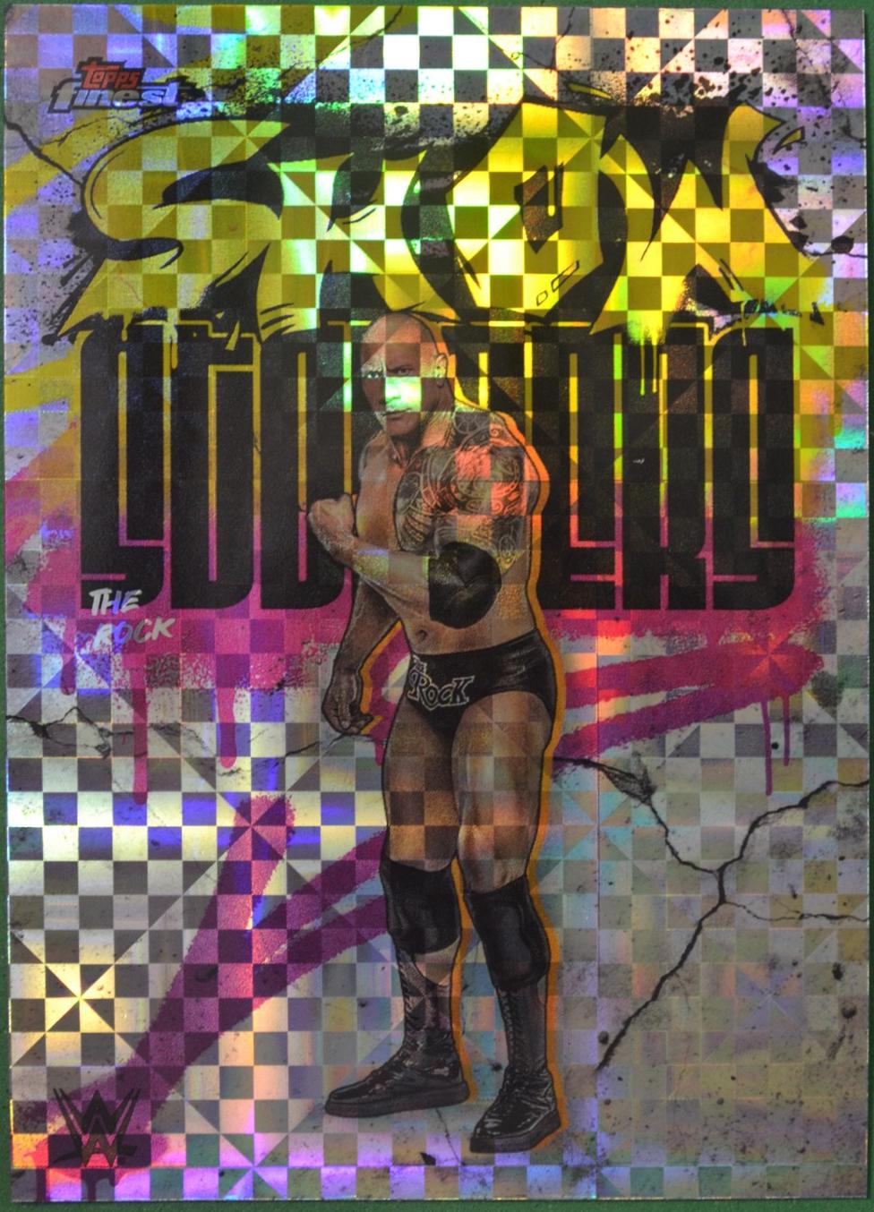 The Rock [Checkerboard Refractor] #SSS-TR