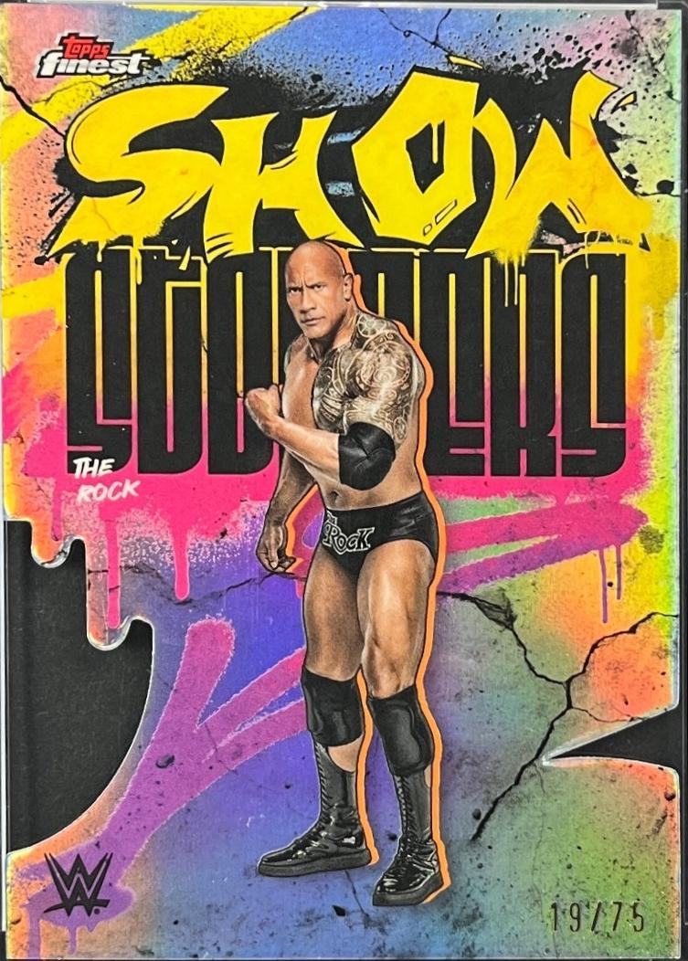 The Rock [Die-Cut Refractor] #SSS-TR
