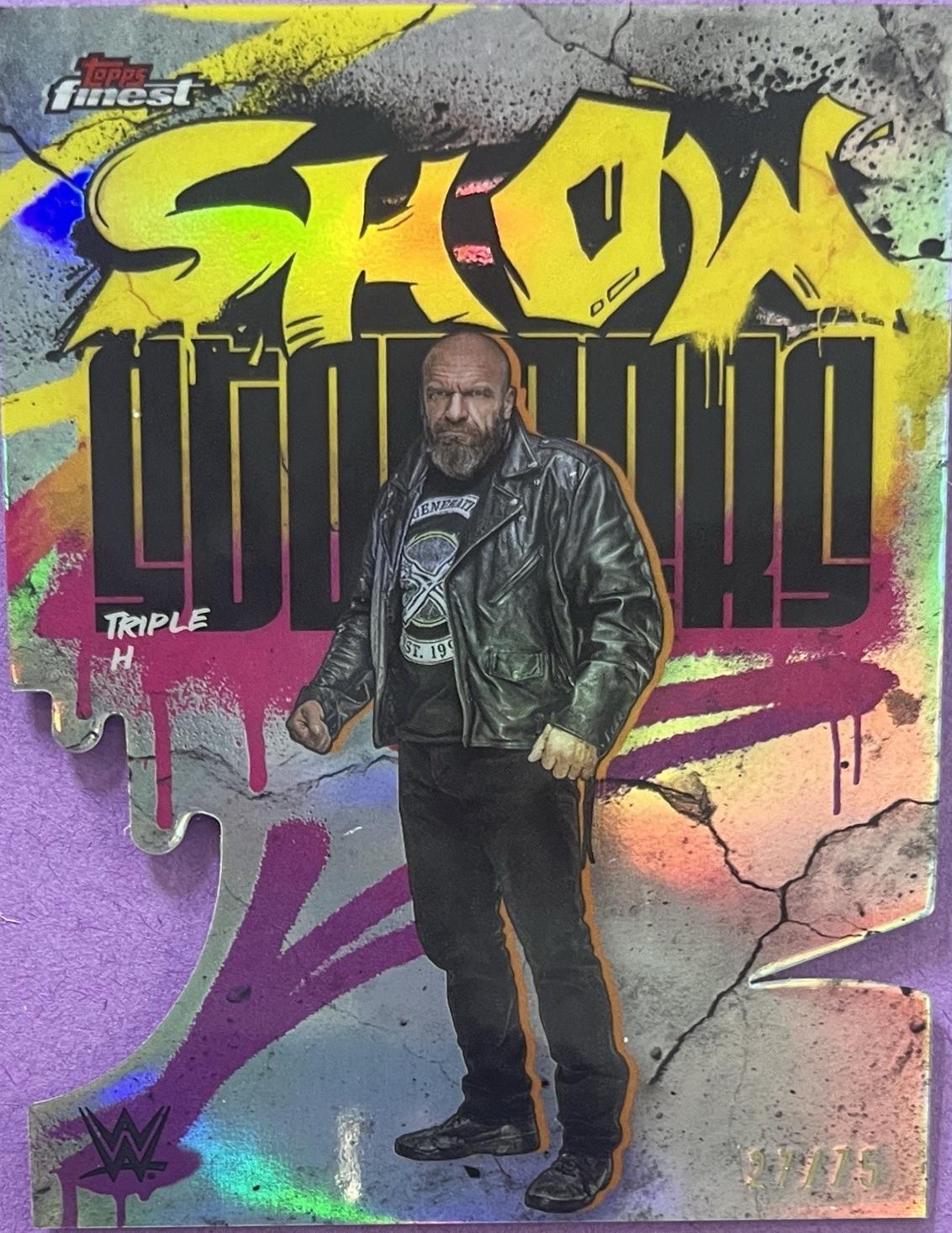 Triple H [Die-Cut Refractor] #SSS-TH