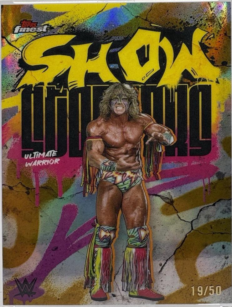 Ultimate Warrior [Gold Refractor] #SSS-UW
