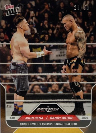 John Cena / Randy Orton [Gold Foil] #52