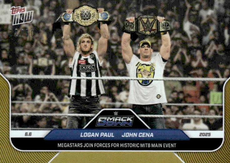 Logan Paul / John Cena [Gold Foil] #59
