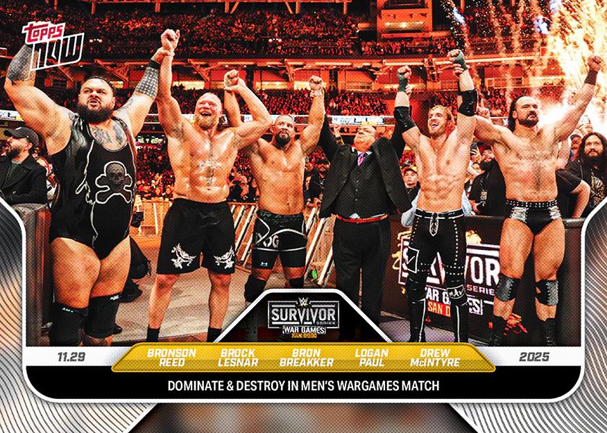 Reed / Lesnar / Breakker / Paul / McIntyre #132