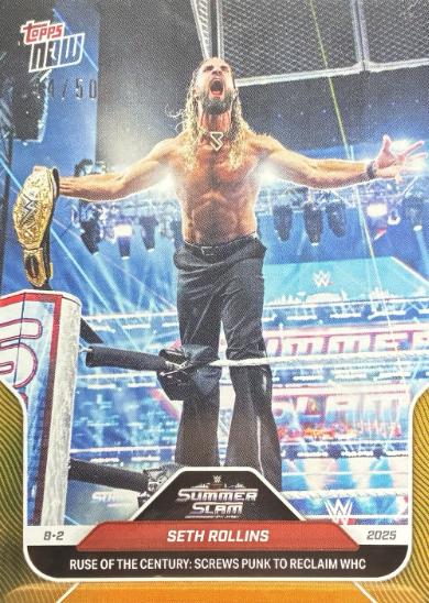 Seth Rollins [Gold Foil] #84