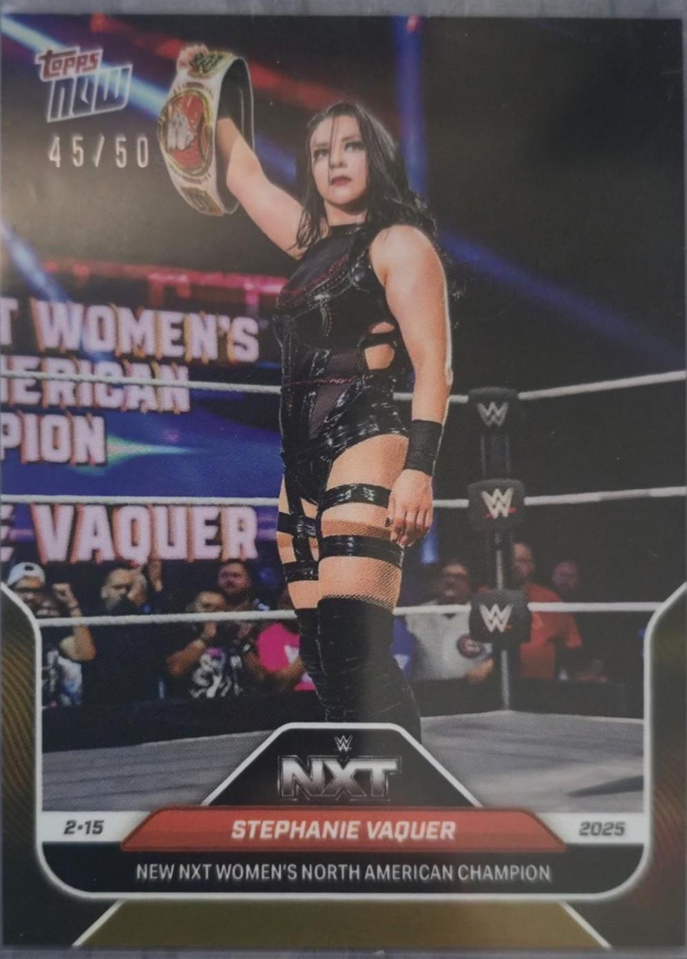 Stephanie Vaquer [Gold Parallel] #19