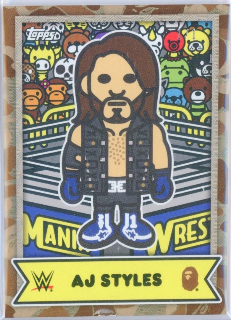 AJ Styles [Gold Foilfractor] #12