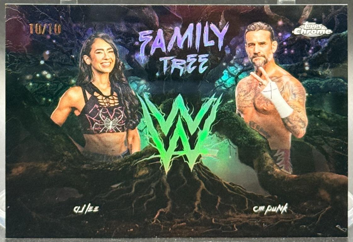 CM Punk / AJ Lee [Black] #FAM-AC