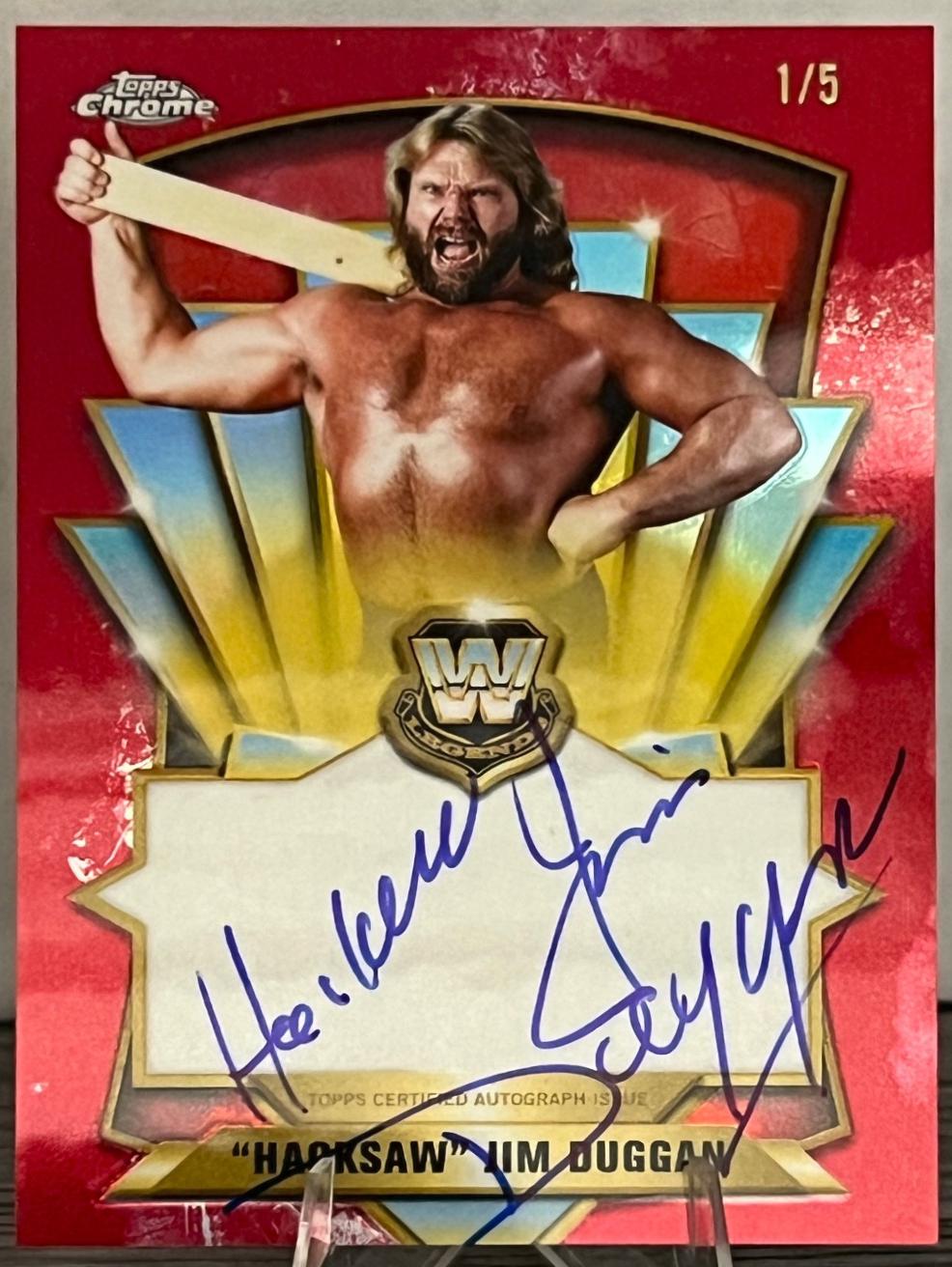Hacksaw Jim Duggan [Red] #LCA-HD