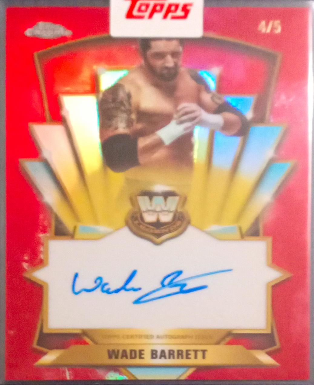 Wade Barrett [Red] #LCA-WB