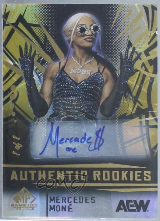 Mercedes Mone SP [Gold Memorabilia Autograph] #98