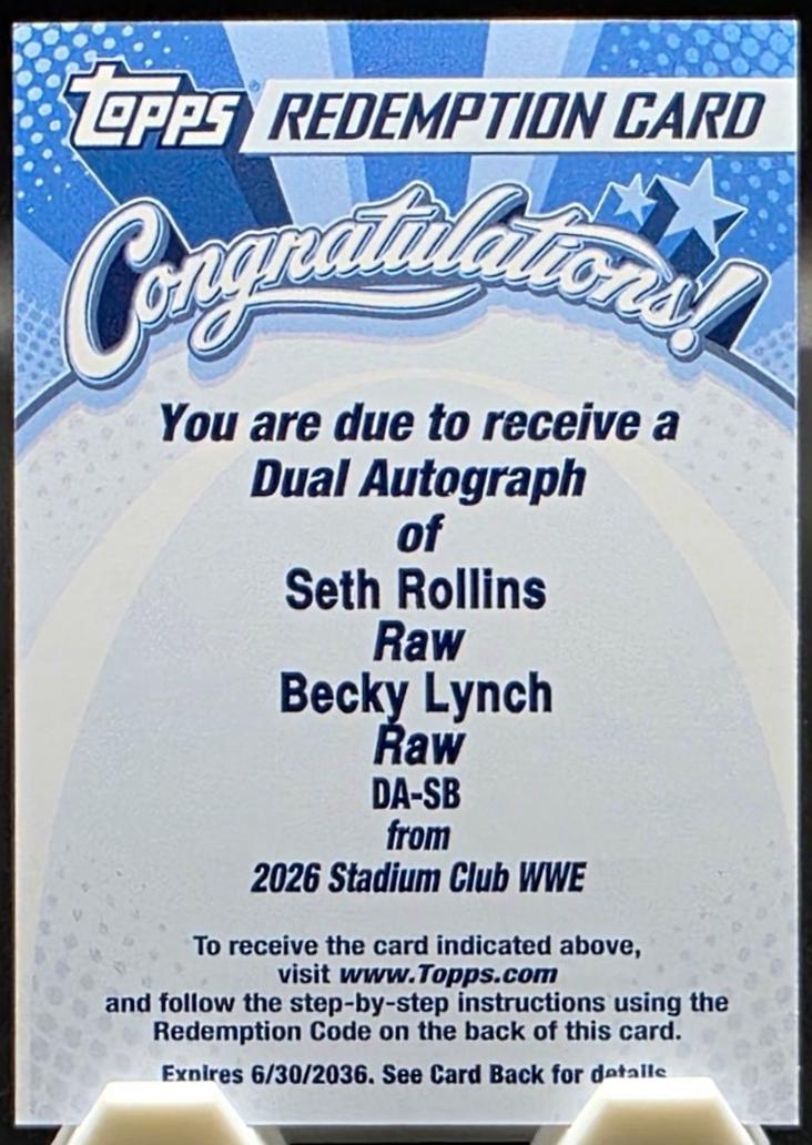 Becky Lynch / Seth Rollins #DA-SB