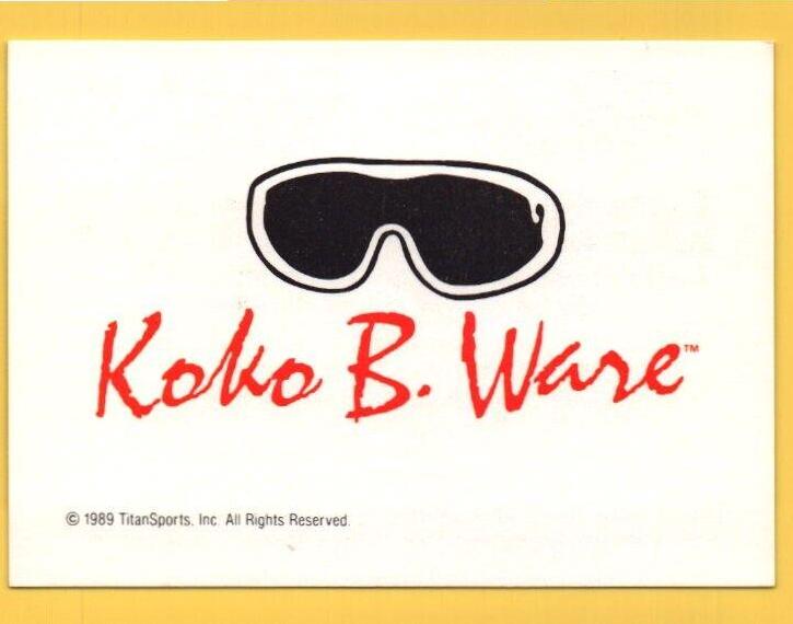 Koko B. Ware #158