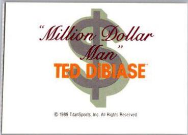 Million Dollar Man' Ted DiBiase [No Logo Contest] #140