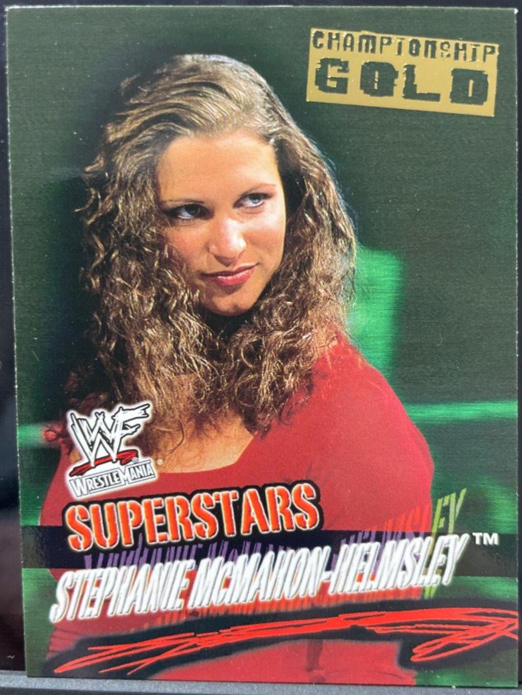 Stephanie McMahon Helmsley [Gold] #24