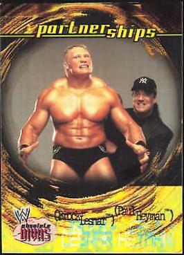 Brock Lesnar, Paul Heyman [Gold] #49