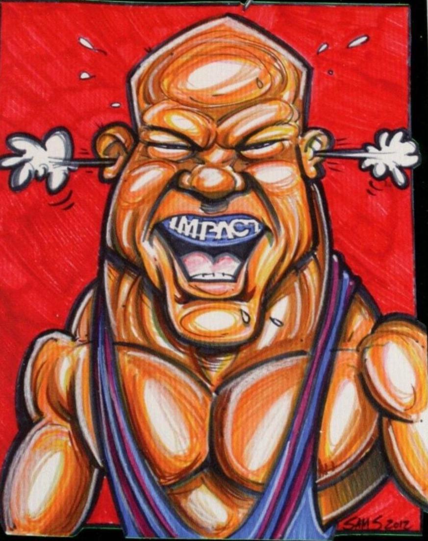 Kurt Angle Caricature #104