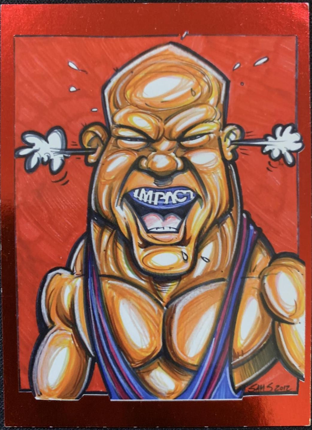 Kurt Angle Caricature [Red] #104