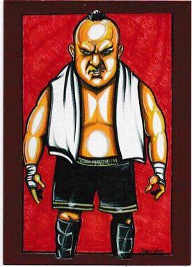 Samoa Joe Caricature [Red] #103