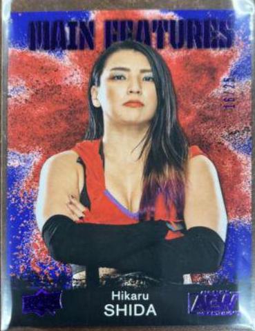 Hikaru Shida [Purple] #MF-8