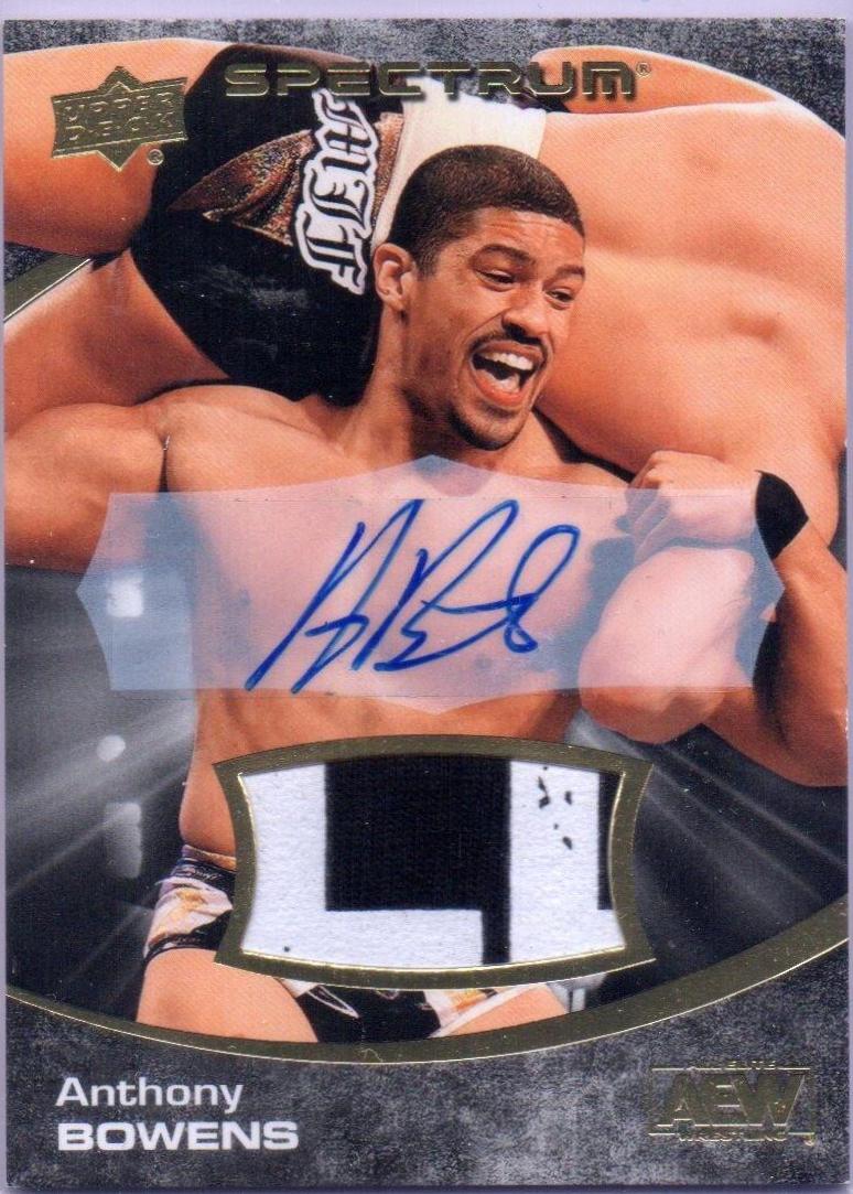Anthony Bowens [Autograph Memorabilia Dark] #8