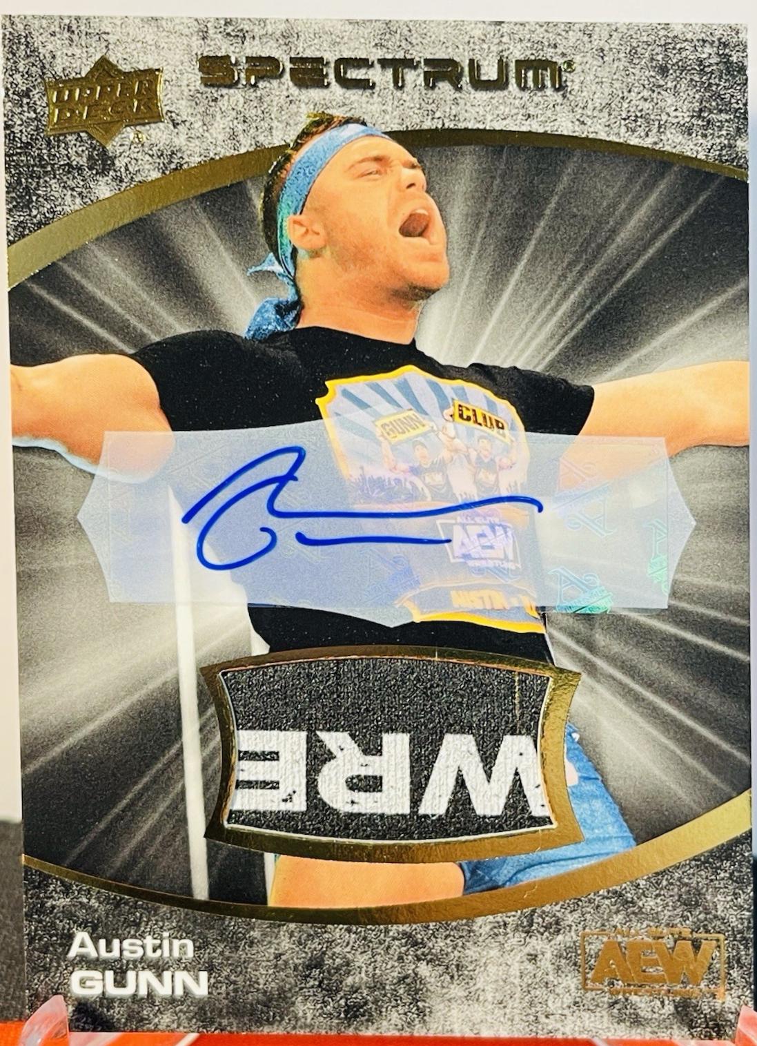 Austin Gunn [Autograph Memorabilia Dark] #71