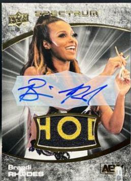 Brandi Rhodes [Autograph Memorabilia Dark] #69