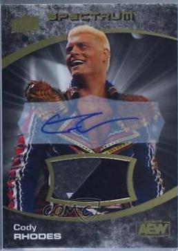 Cody Rhodes [Autograph Memorabilia Dark] #32