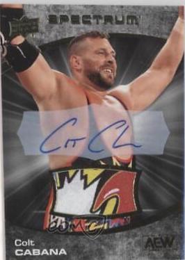 Colt Cabana [Autograph Memorabilia Dark] #49