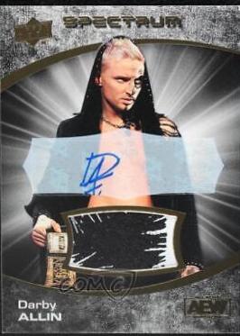 Darby Allin [Autograph Memorabilia Dark] #22