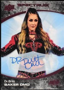 Dr. Britt Baker [Beach Autograph] #83