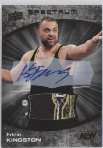 Eddie Kingston [Autograph Memorabilia Dark] #51