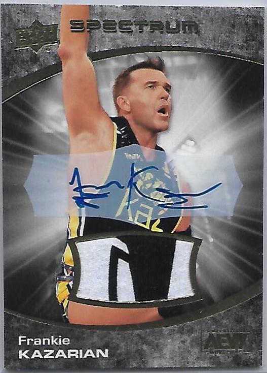Frankie Kazarian [Autograph Memorabilia Dark] #20