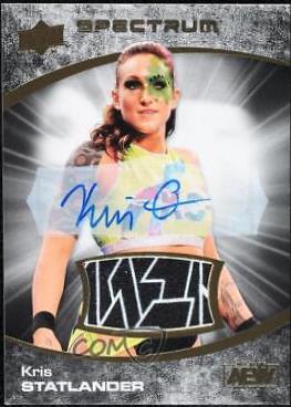 Kris Statlander [Autograph Memorabilia Dark] #85