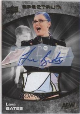 Leva Bates [Autograph Memorabilia Dark] #25