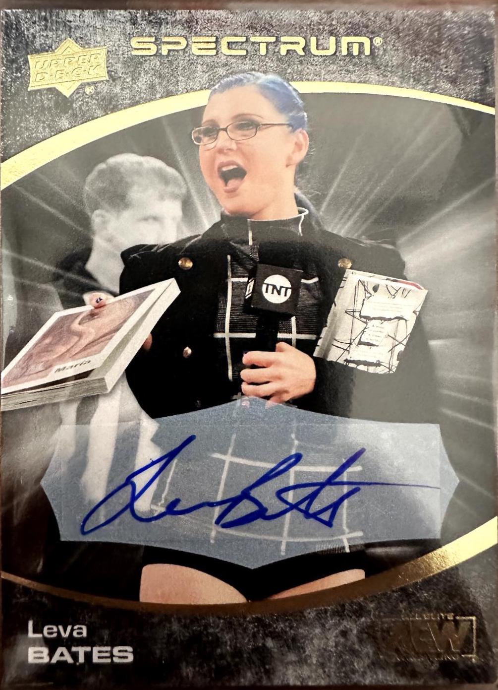 Leva Bates [Dark Autograph] #25
