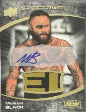 Malakai Black [Autograph Memorabilia Dark] #37