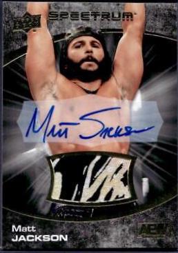 Matt Jackson [Autograph Memorabilia Dark] #48