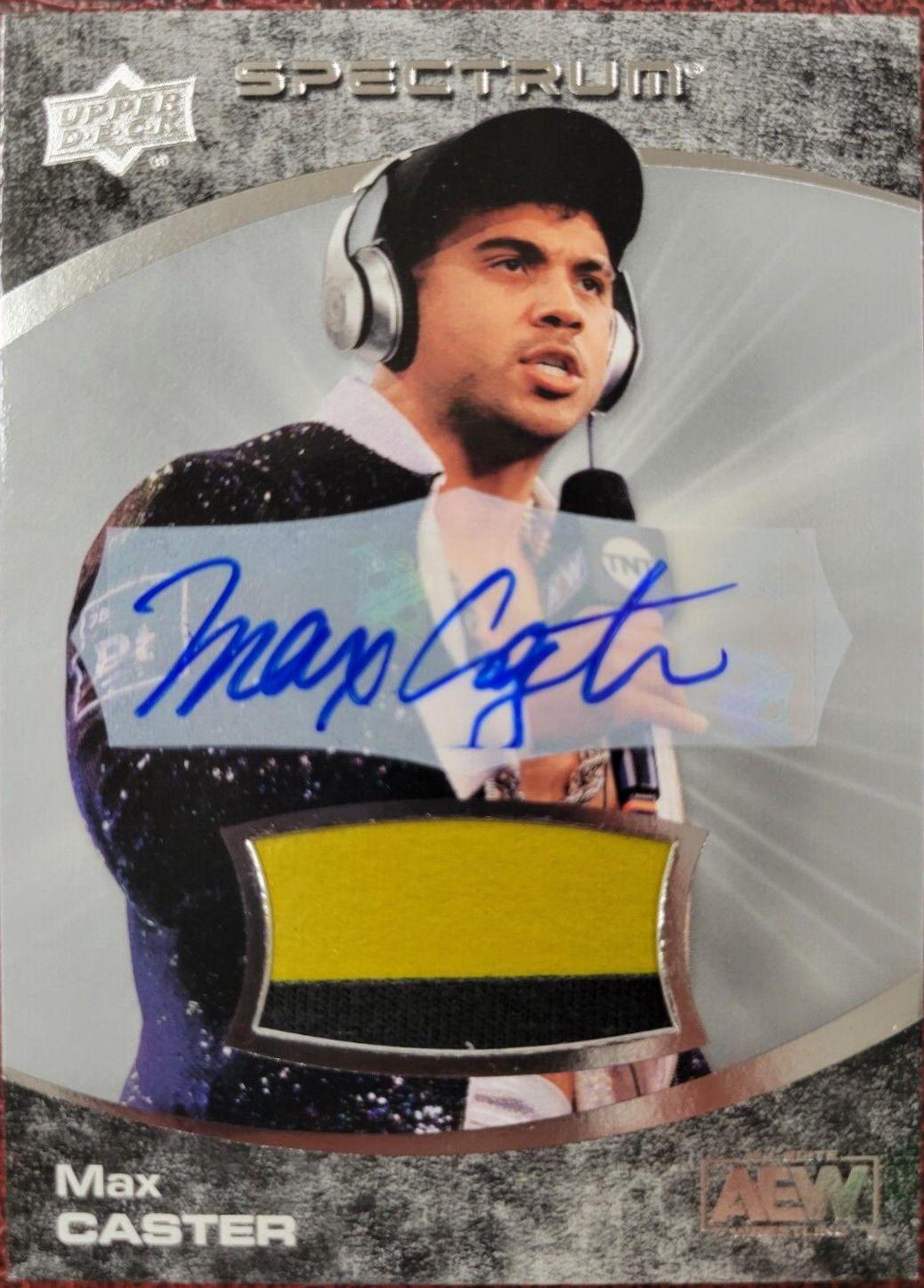 Max Caster [Autograph Memorabilia] #78