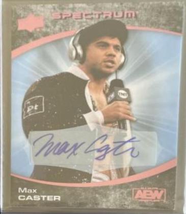 Max Caster [Beach Autograph] #78